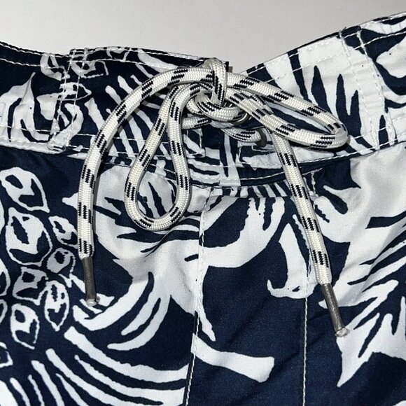 Mens Swim Trunks Size 2XL Blue Pineapple Tropical Coconut Boy Travel Beach Swim - Picture 4 of 16